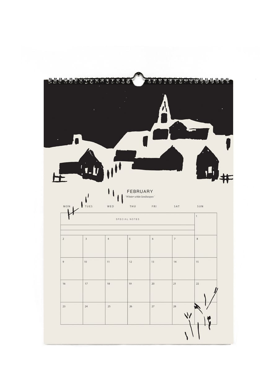 Calendar 2026 Landscapes and Homes